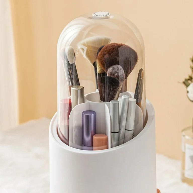 360° Rotating Base Makeup Brush Holder